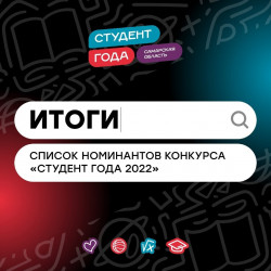 Долгожданные результаты очного этапа конкурса СТУДЕНТ ГОДА!